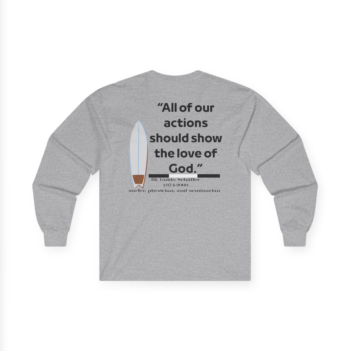 Bl. Guido Tribute Long Sleeve Tee