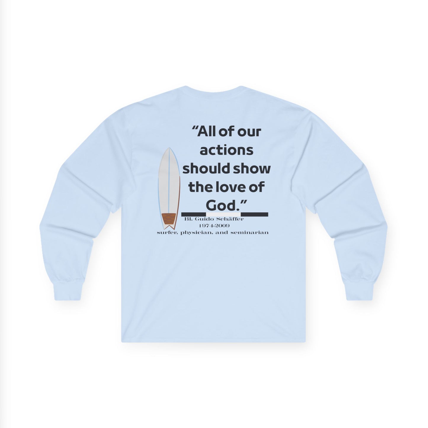 Bl. Guido Tribute Long Sleeve Tee