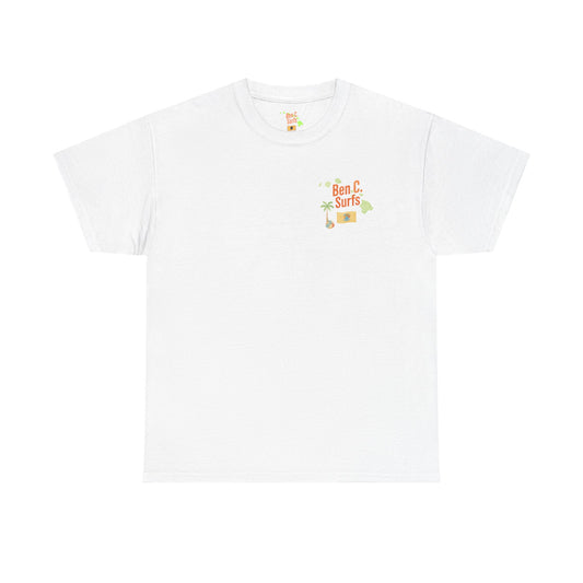 Ben C. Surfs Watercolor Logo Tee