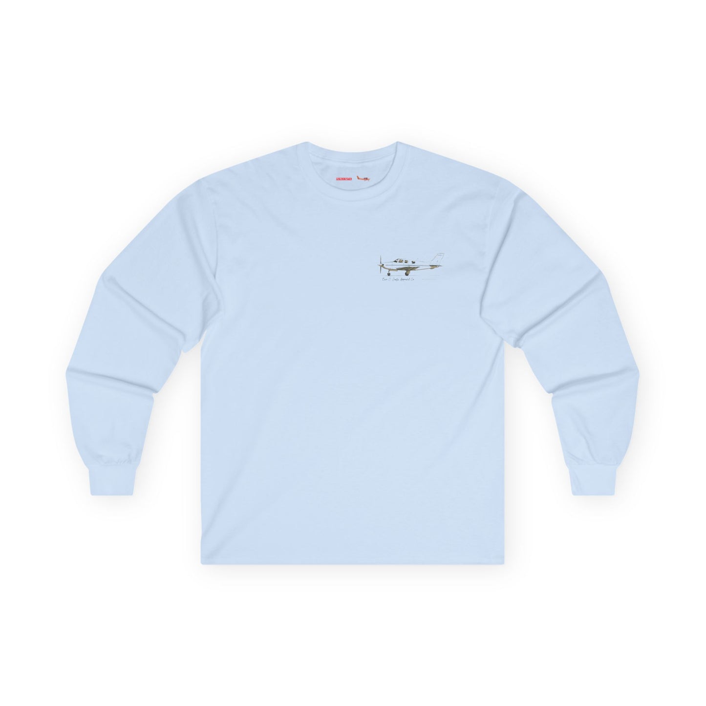 Aviation Sketch Long Sleeve Tee