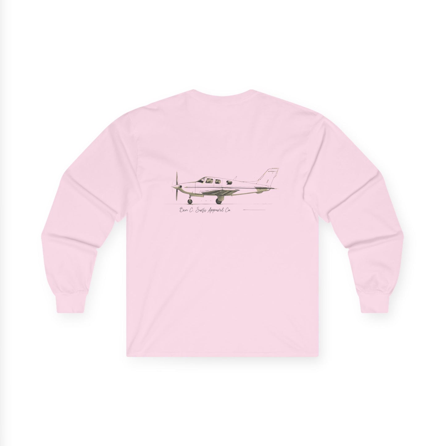 Aviation Sketch Long Sleeve Tee