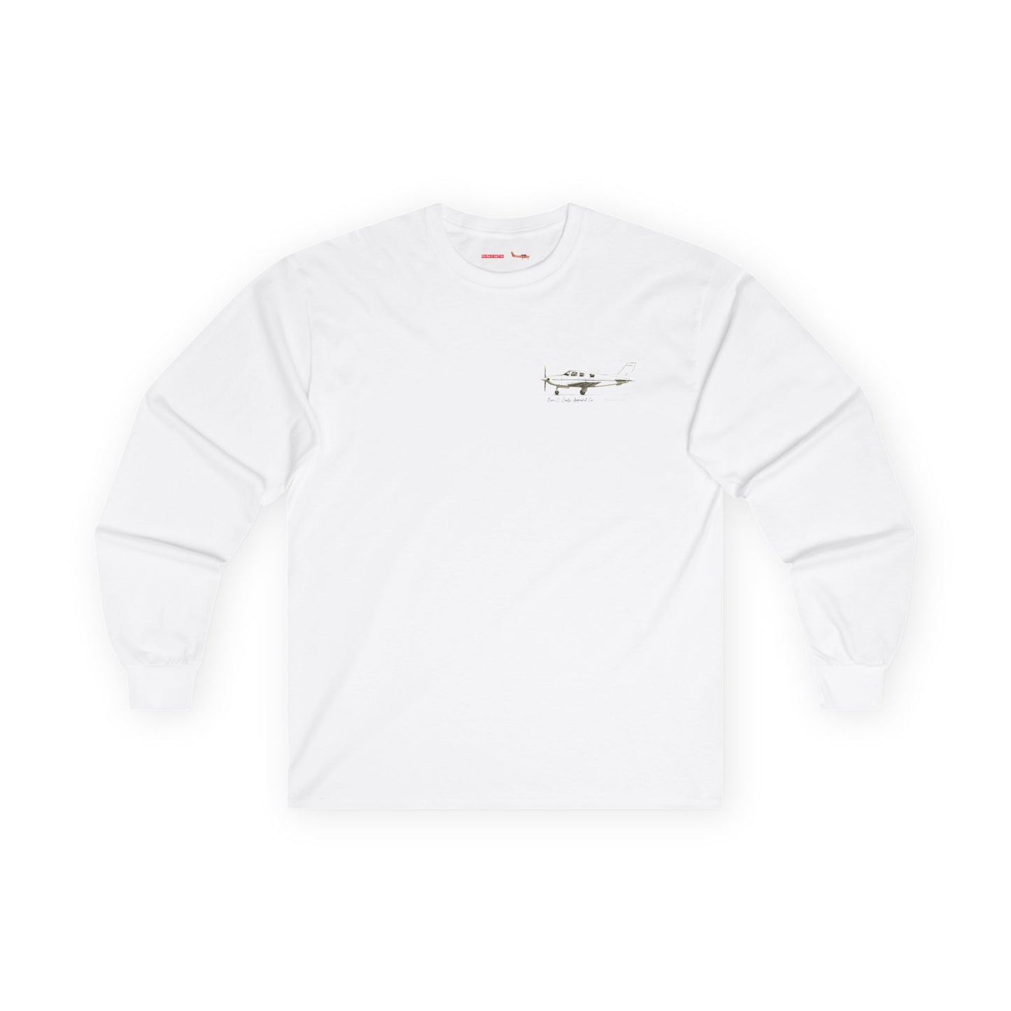 Aviation Sketch Long Sleeve Tee