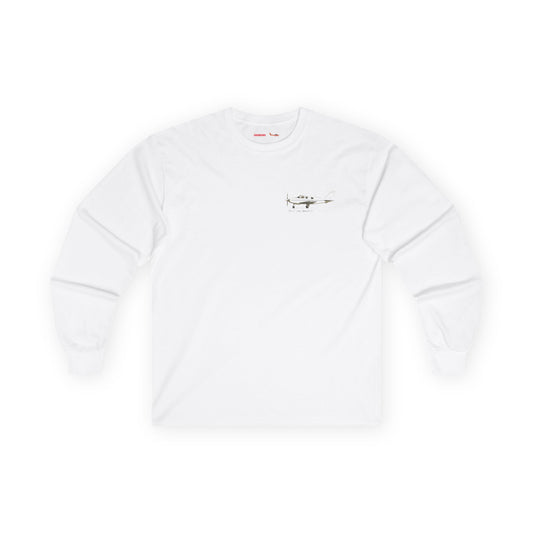 Aviation Sketch Long Sleeve Tee