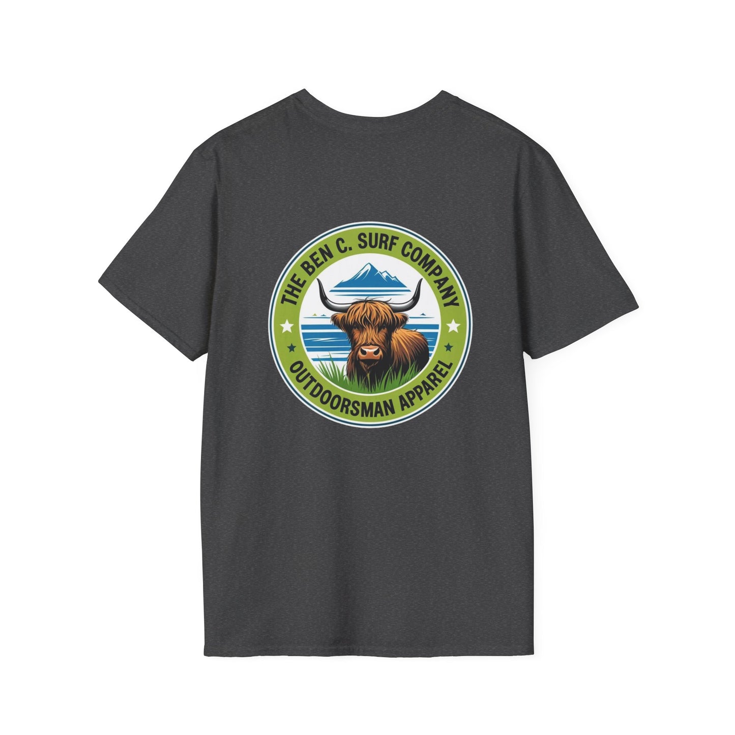 Highland Cow Logo Cotton Soft Style T-Shirt