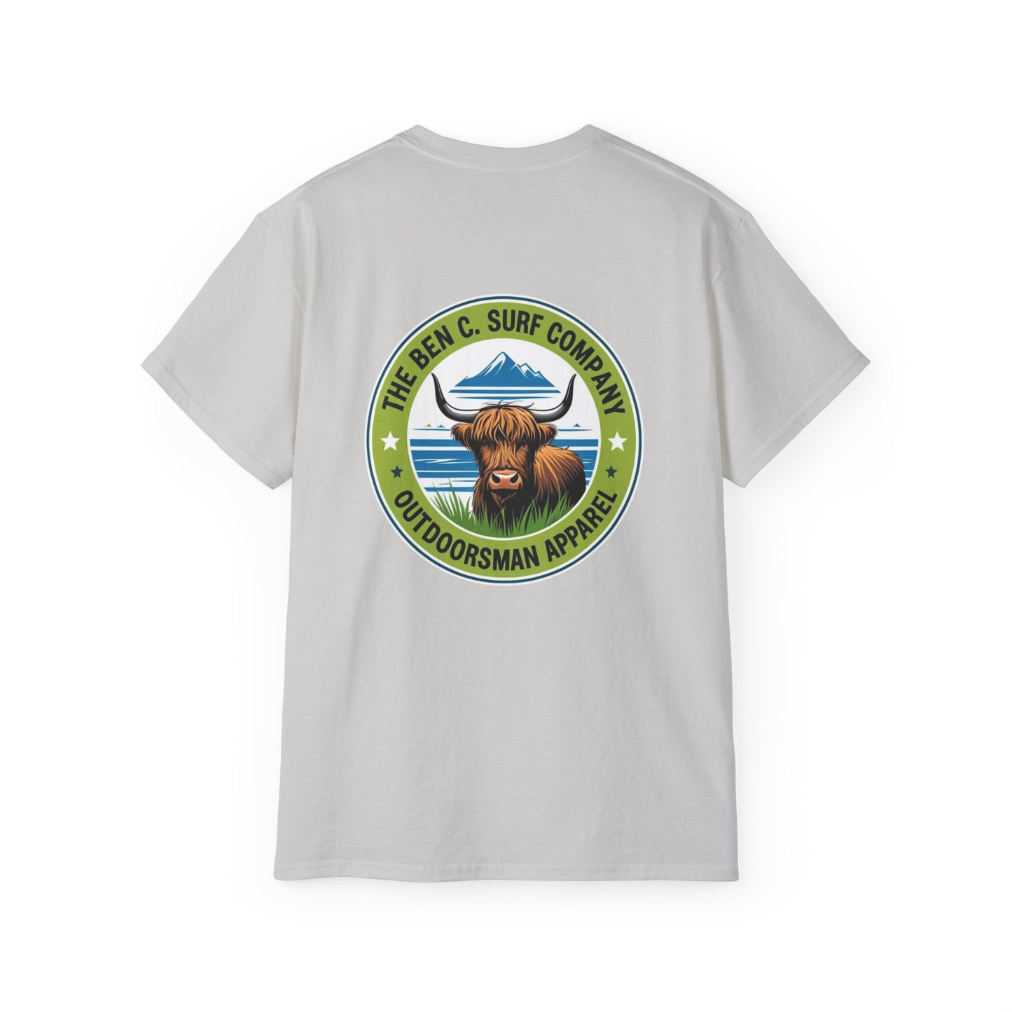 Highland Cow Logo Tee-Shirt Cotton