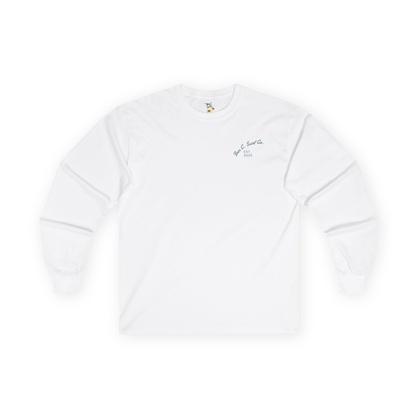 Long Sleeve Tee — "One Wave, One Trail, One Road, One Place"