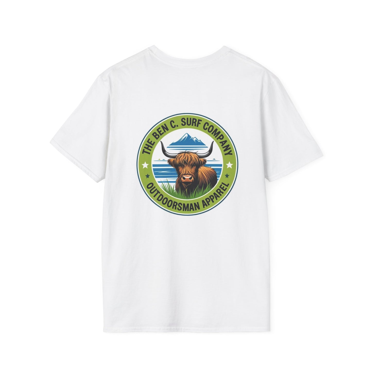 Highland Cow Logo Cotton Soft Style T-Shirt