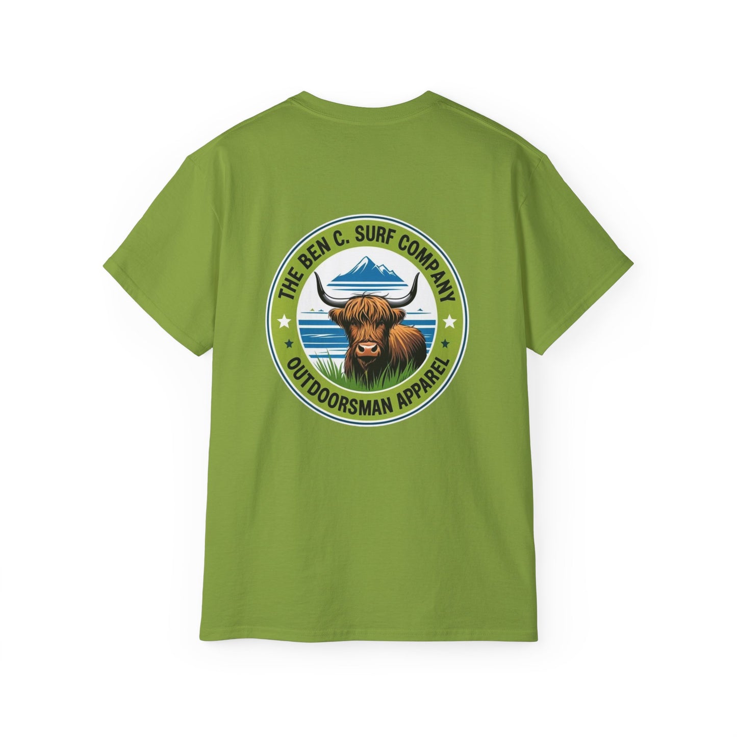 Highland Cow Logo Tee-Shirt Cotton