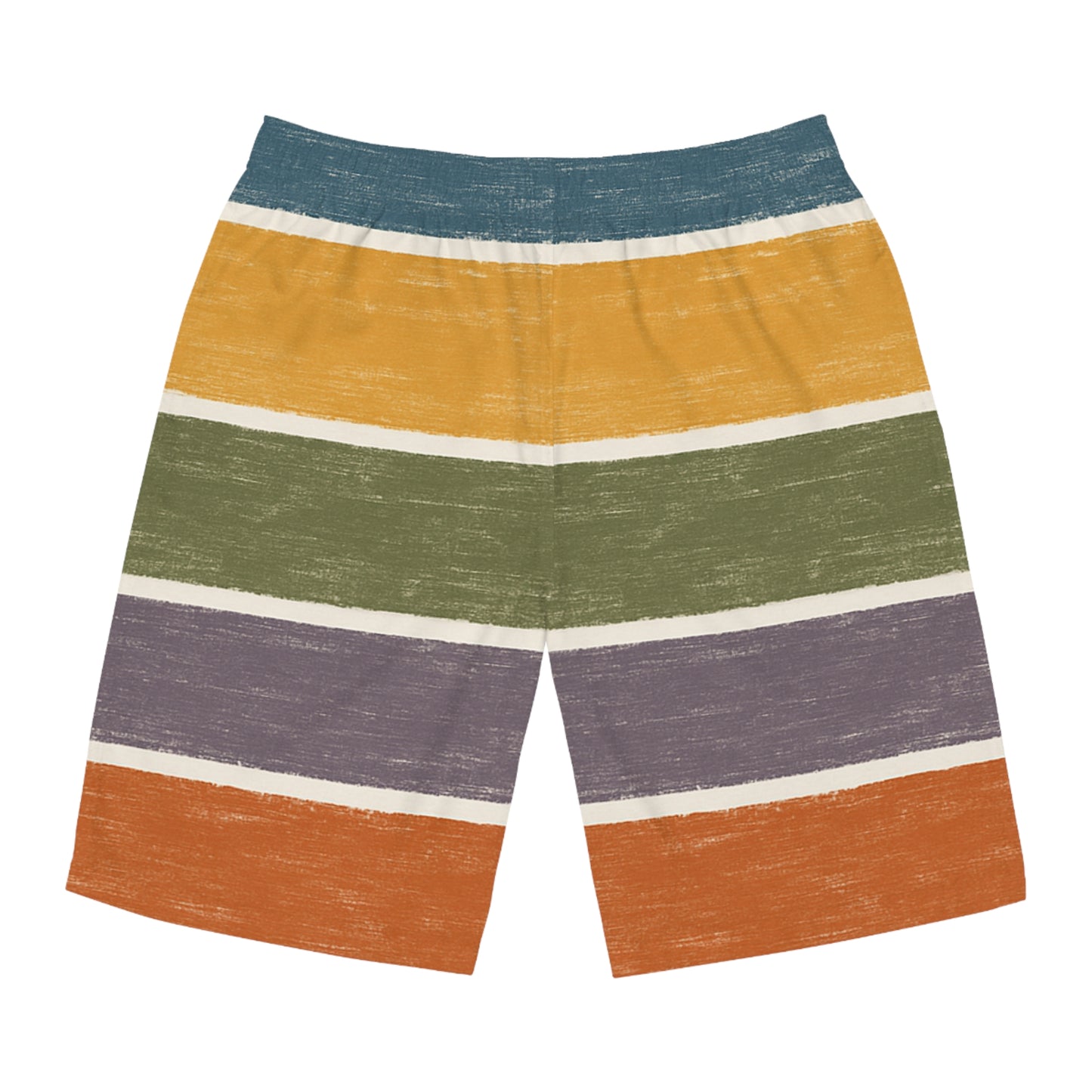 Striped Vintage Board Shorts