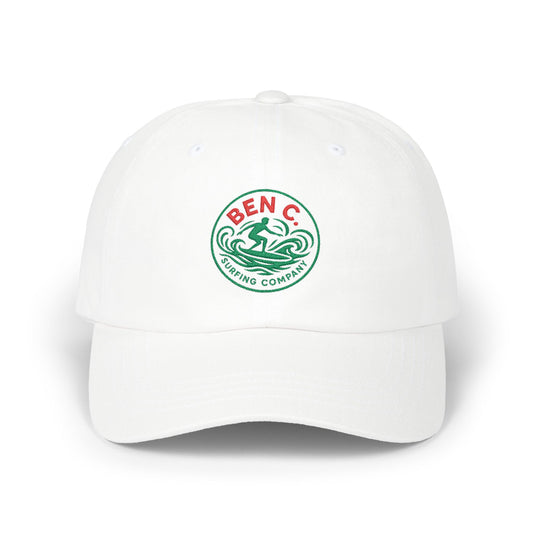 Ben C Surfing Company Embroidered Classic Dad Cap