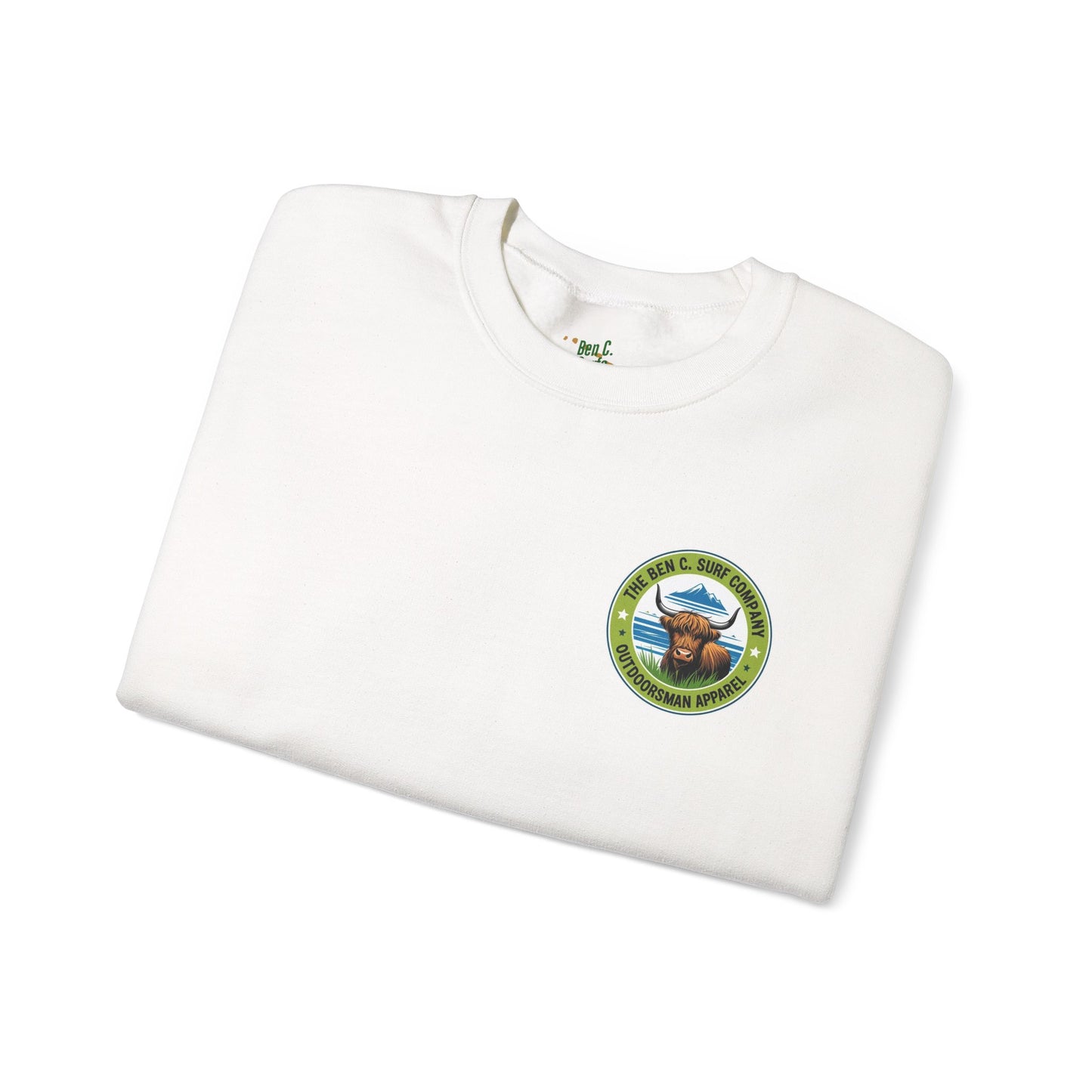 Highland Cow Logo Crewneck Sweatshirt