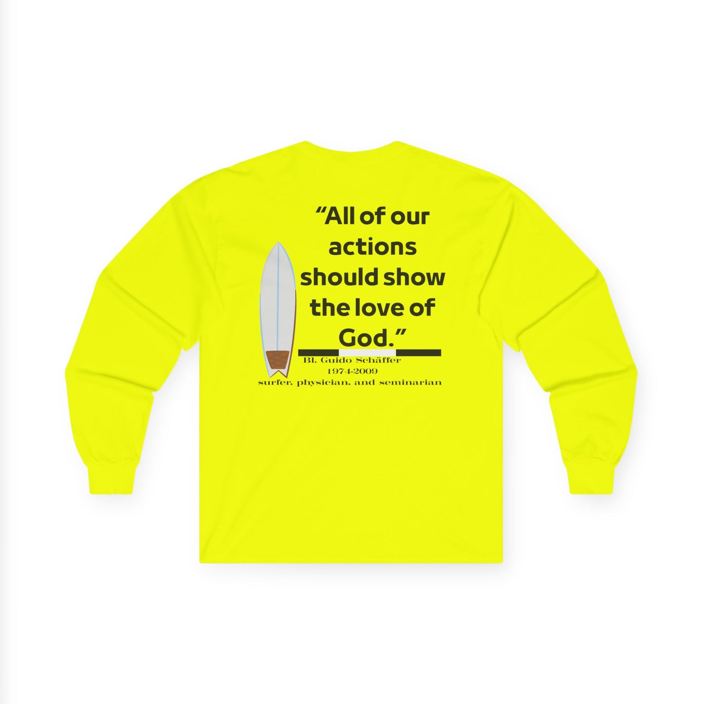 Bl. Guido Tribute Long Sleeve Tee