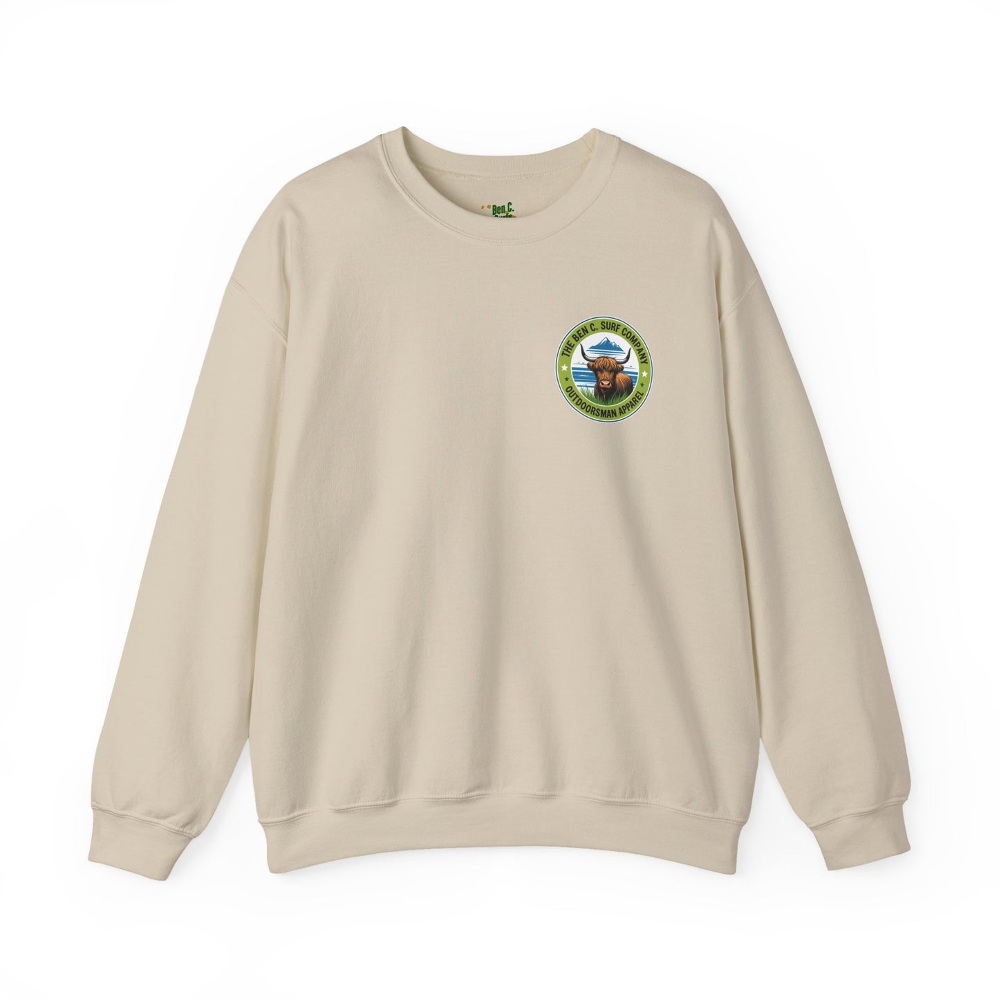 Highland Cow Logo Crewneck Sweatshirt