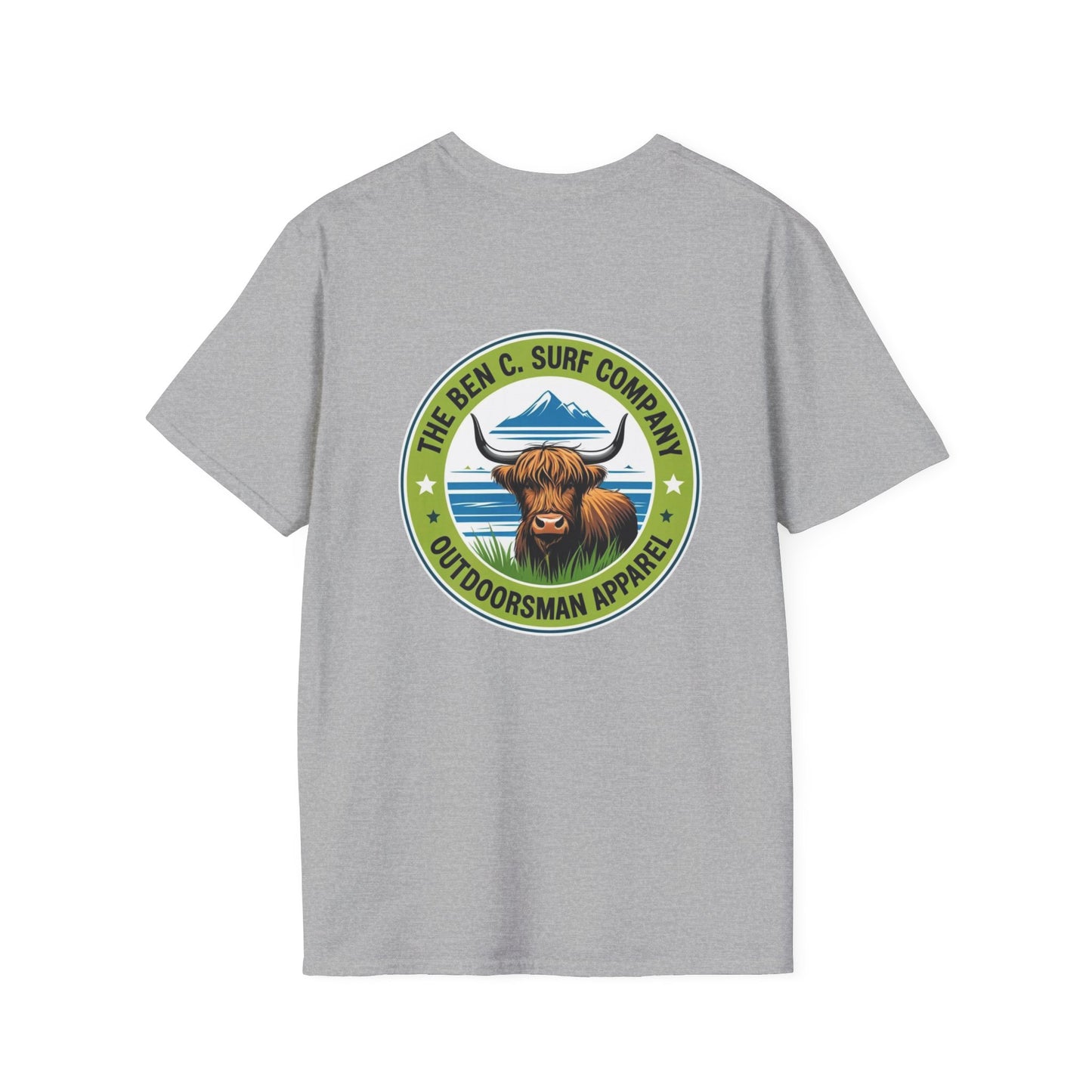 Highland Cow Logo Cotton Soft Style T-Shirt
