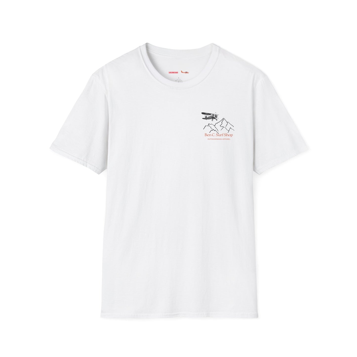 Ben C. Surf Shop Mountain & Seaplane T-Shirt — Outdoorsman Apparel