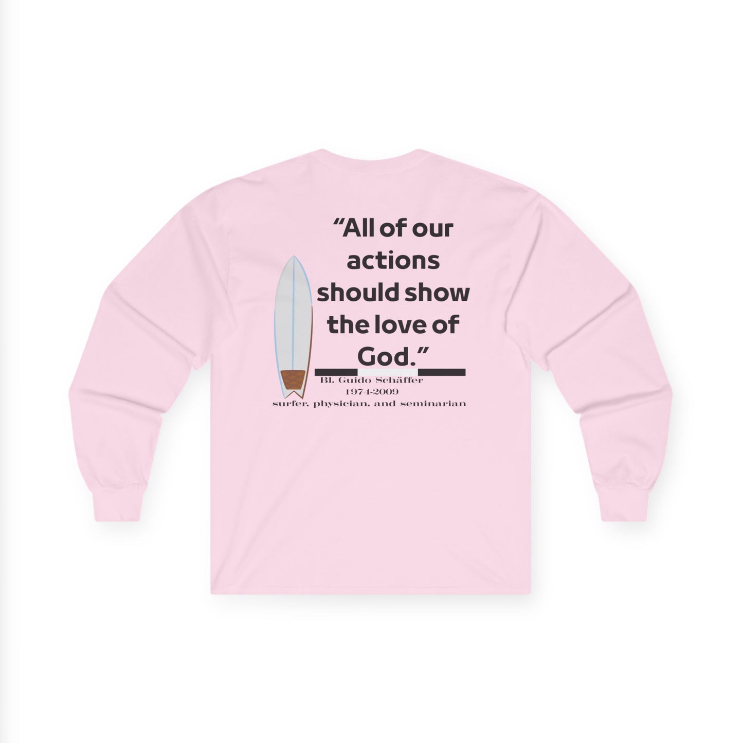 Bl. Guido Tribute Long Sleeve Tee