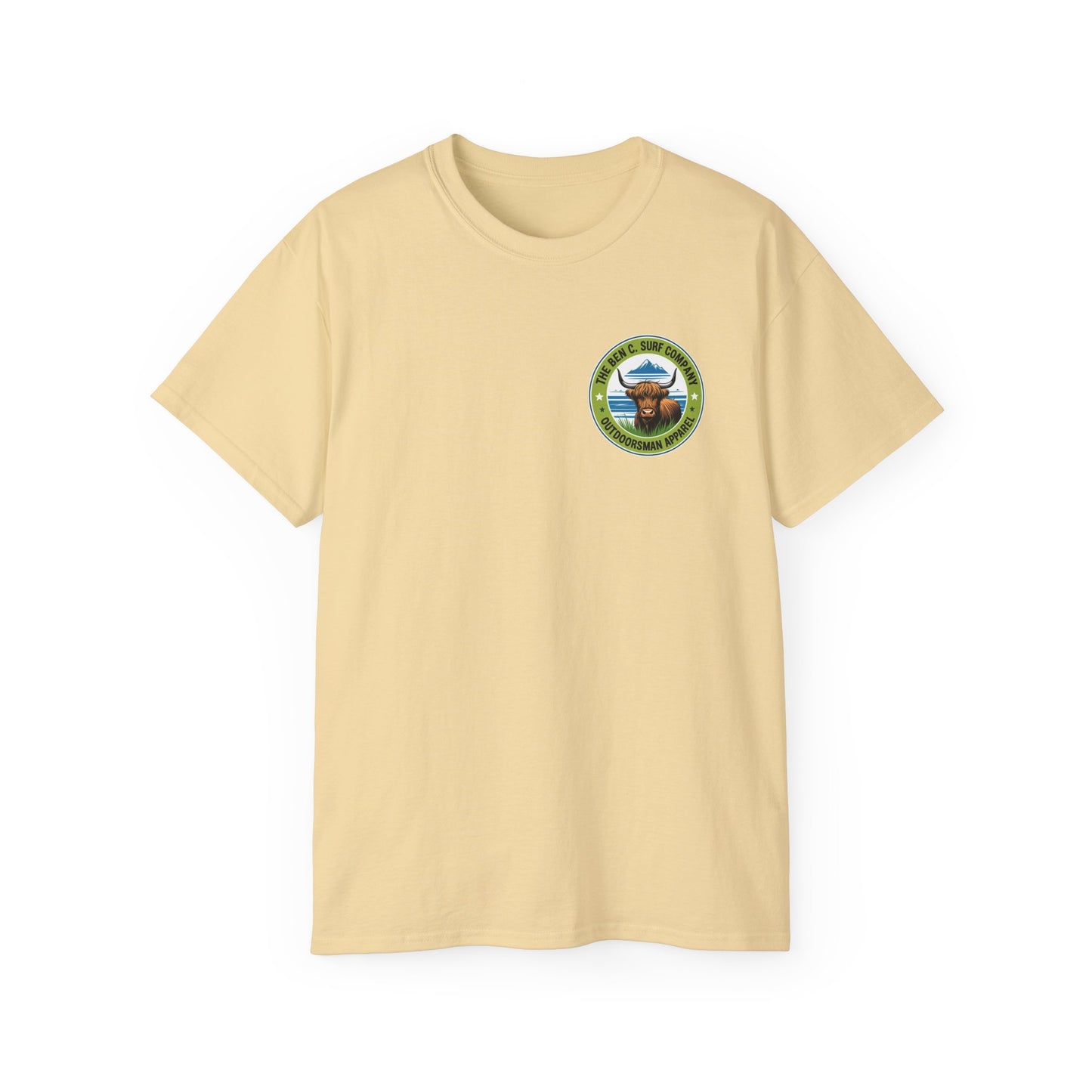 Highland Cow Logo Tee-Shirt Cotton