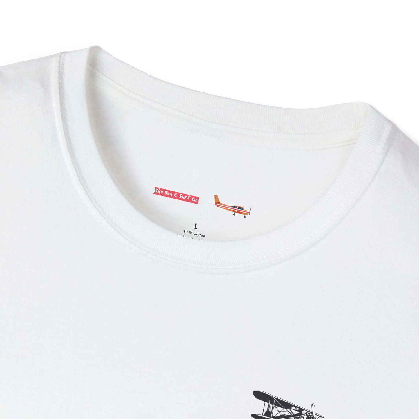 Ben C. Surf Shop Mountain & Seaplane T-Shirt — Outdoorsman Apparel