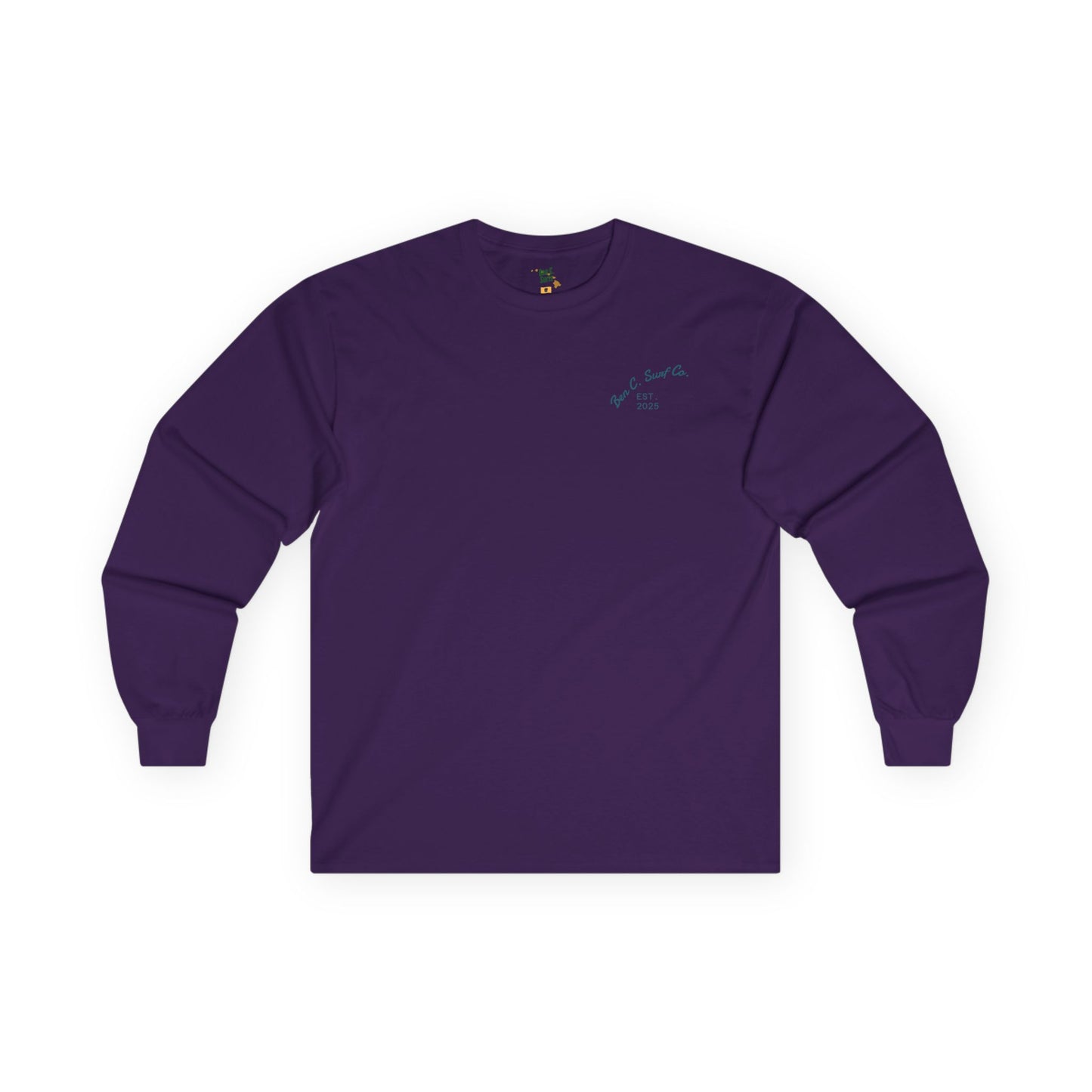 Long Sleeve Tee — "One Wave, One Trail, One Road, One Place"