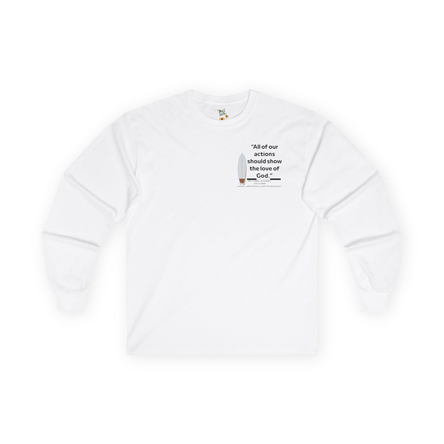 Bl. Guido Tribute Long Sleeve Tee