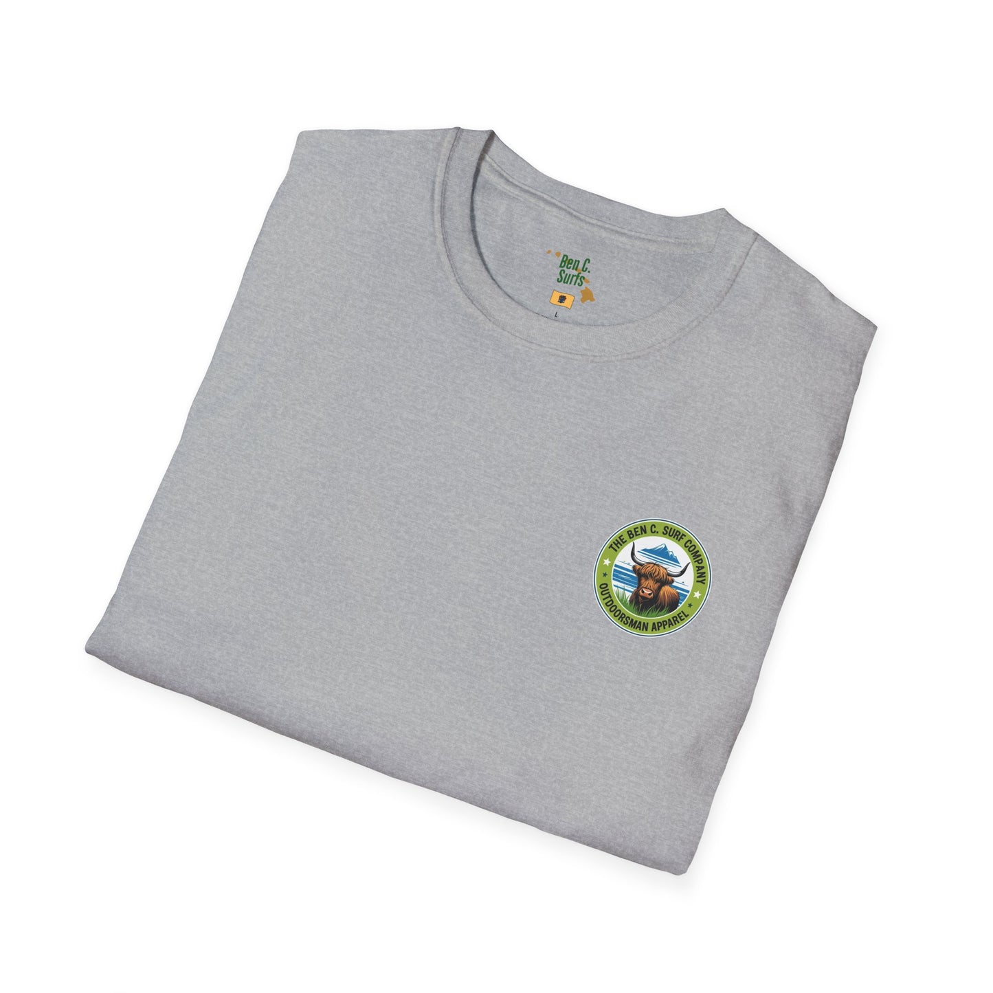 Highland Cow Logo Cotton Soft Style T-Shirt