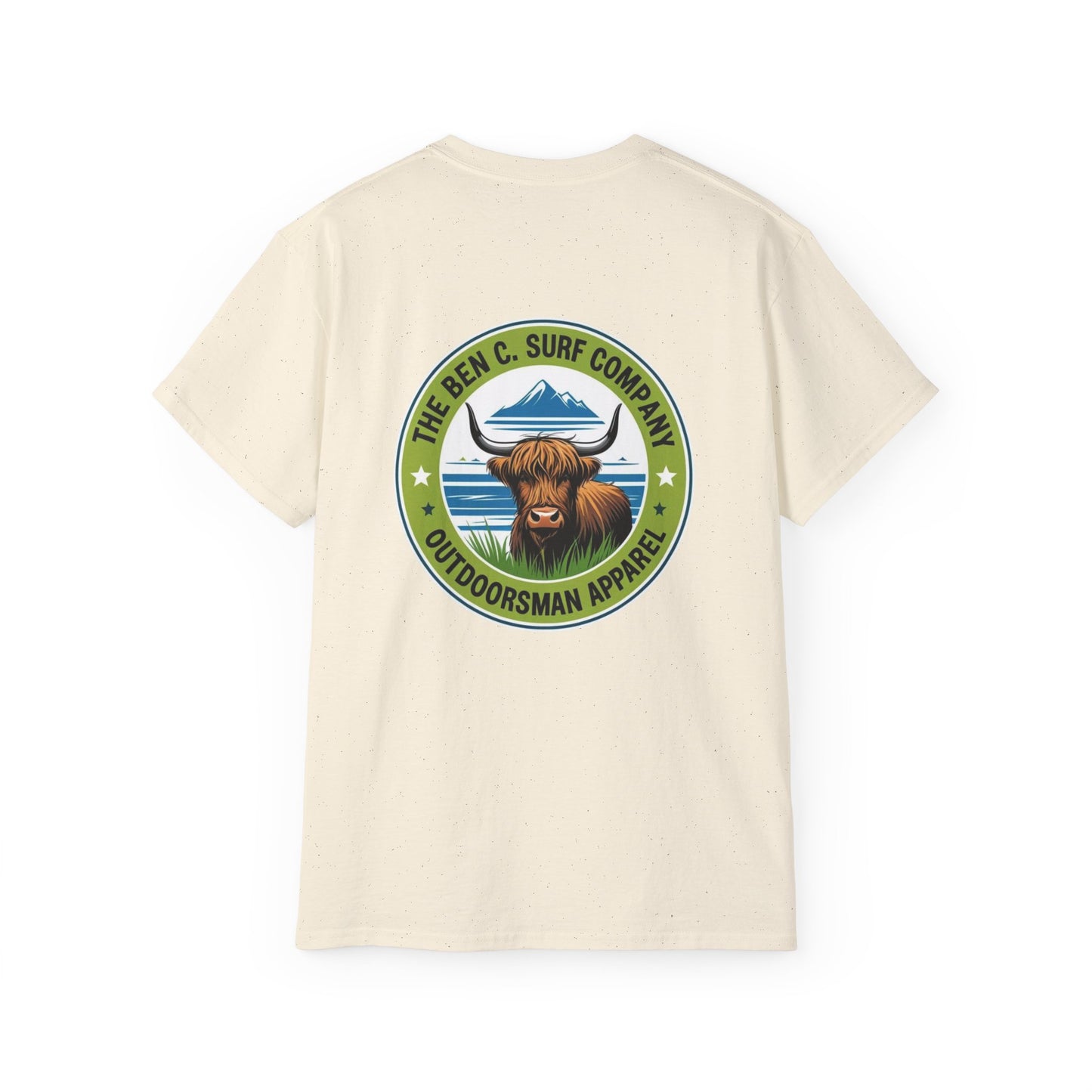 Highland Cow Logo Tee-Shirt Cotton