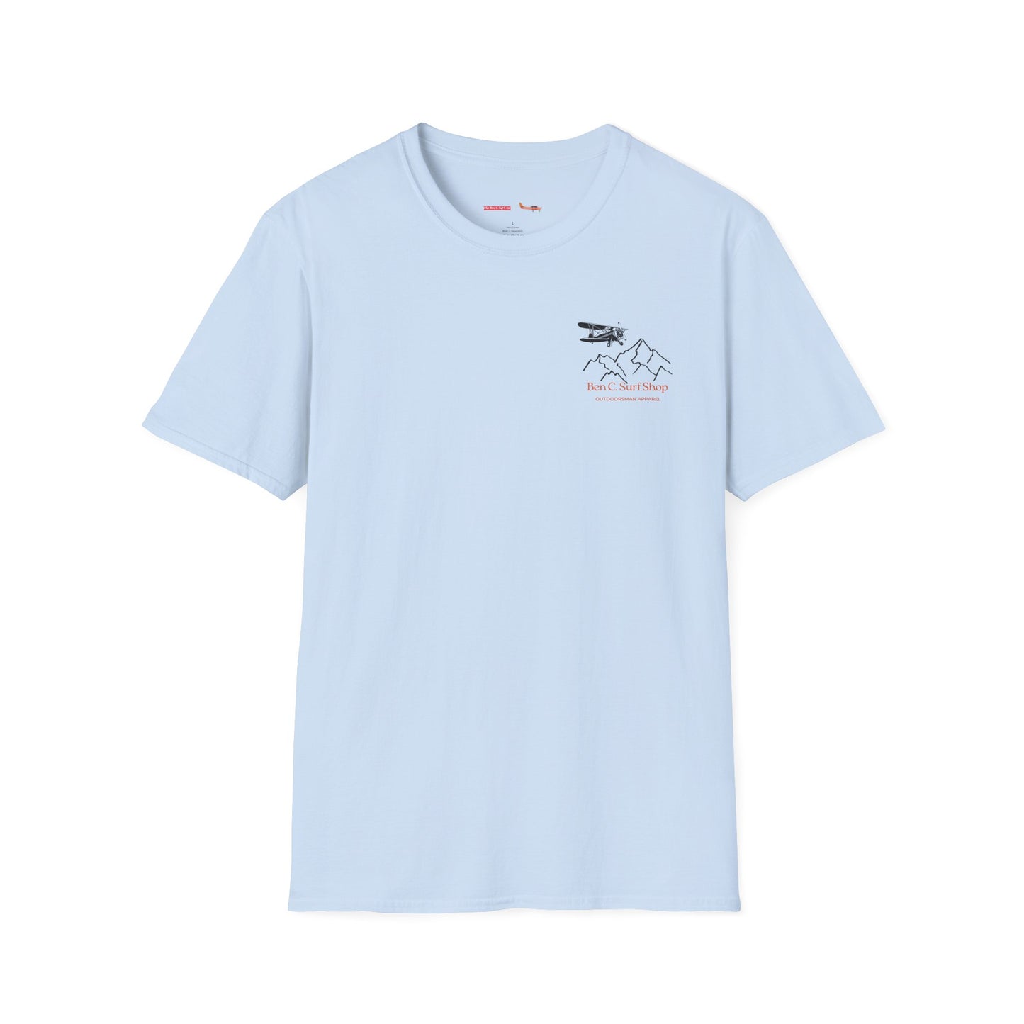 Ben C. Surf Shop Mountain & Seaplane T-Shirt — Outdoorsman Apparel
