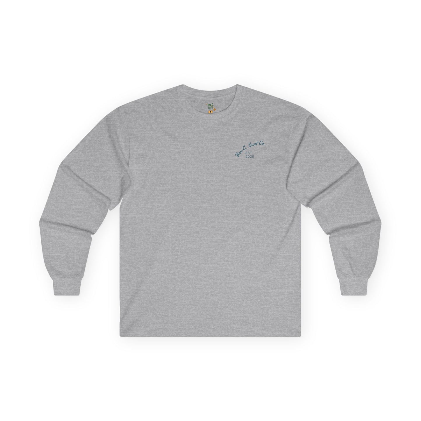 Long Sleeve Tee — "One Wave, One Trail, One Road, One Place"